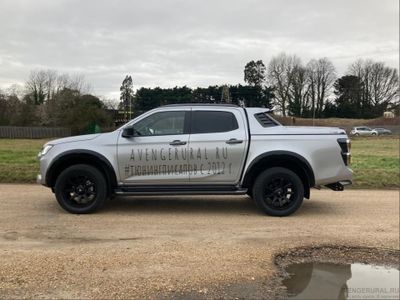 Спортивная крышка кузова Alpha SC-Z на новое поколение Isuzu D-max 2021+ кузов RG-01 AVENGERURAL.RU