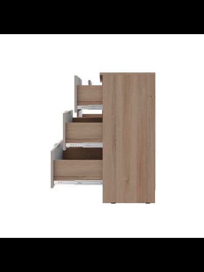 Эмилия КМ-04 комод Дуб смоки/Айриш (MF03)