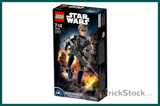 # 75119 Сборная Фигура «Сержант Джин Эрсо» / “Sergeant Jyn Erso” Buildable Action Figure (2016)