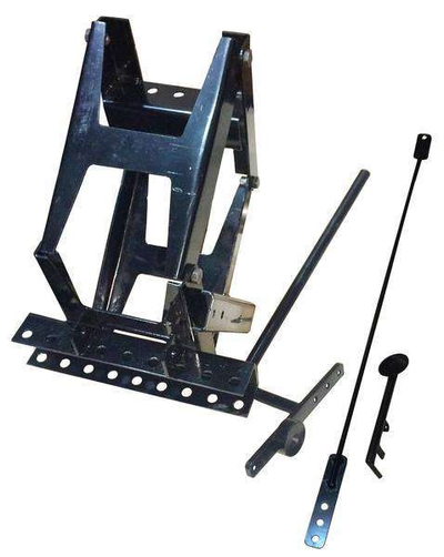 Адаптер ЗАДНИЙ с рулем АР-1 для МБ универсальный (4.00-10) (колея-600,70кг,Д-1200,В-1100,Ш-780) /Чеб