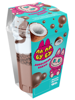 Ла-ла-бу-бу кокосовое какао СТАКАН