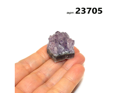 Аметист натуральный (друза) Бразилия арт.23705: 13,7г - 23*18*22мм
