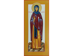 Мария Хиданская, Святая Преподобная. Рукописная мерная икона.