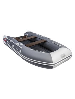 Моторная лодка Таймень LX 3400 НДНД  графит/светло-серый