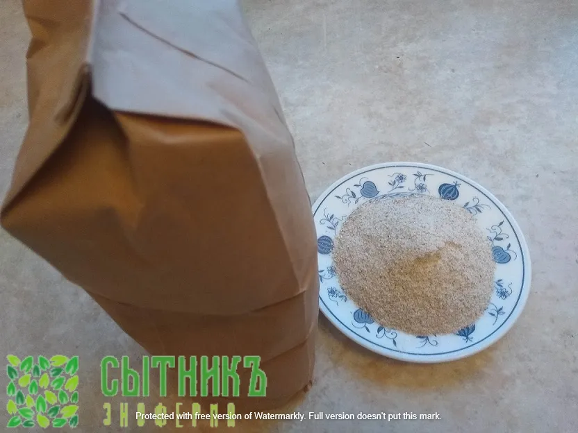 Цельнозерновая ржаная мука пшеничная на каменных жерновах