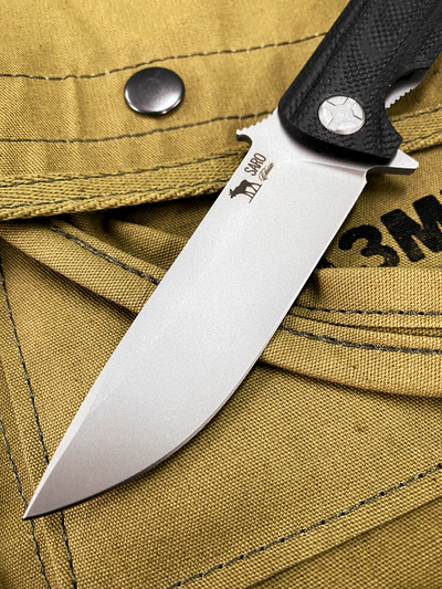 Складной нож Чиж NEXT HD сталь AUS 10,  рукоять G10, цвет черный