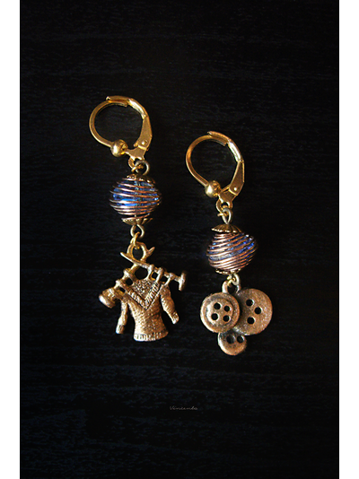 Серьги "Швейная магия"