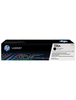 Картридж лазерный HP (CE310A) LaserJet CP1025/CP1025NW, черный, ориг., ресурс 1200 стр.