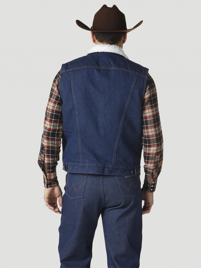 Жилет Wrangler® Sherpa Lined Denim Vest