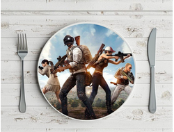 Тарелка PlayerUnknown’s Battlegrounds, PUBG, ПУБГ №17