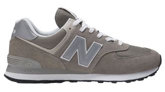 New Balance 574 Grey (Экозамша) фото