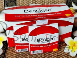 Купить Decolgen таблетки тайские против простуды, узнать отзывы, инструкция по применению