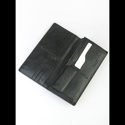 КУПЮРНИЦА МУЖСКАЯ (ЭКО-КОЖА). ЦВЕТ: ЧЁРНЫЙ