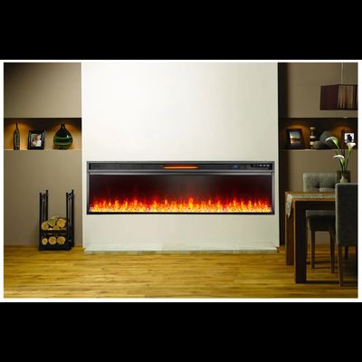 Линейный электроочаг Vision 60 LED (кристаллы)