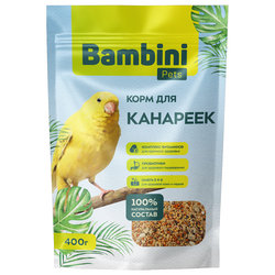 Bambini Pets (Бамбини Петс) корм для канареек, 400 г