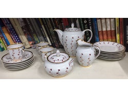 Сервиз кофейный "Вьюнок". Вербилки 1966 - 1970 гг.