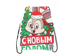 Сумка-мешок для обуви год Кролика №34