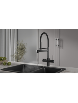 Система мгновенного кипячения воды 4в1 AQUAHOT ROME BM (матовый черный)