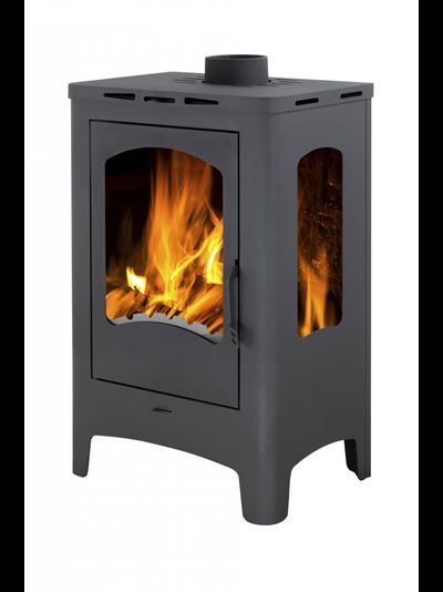 Печь-камин БАВАРИЯ ПАНОРАМА ПРИСТЕННАЯ