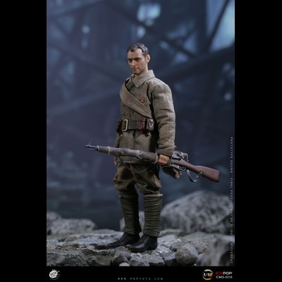 Снайпер Василий Зайцев (Джуд Лоу, "Враг у ворот") - КОЛЛЕКЦИОННАЯ ФИГУРКА 1/12 Soviet Sniper Vassili (CMS010) - POPTOYS