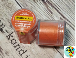 Краситель сухой перламутровый Bakerika «Солнечный грейпфрут» 4 гр