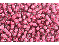 Toho 11/0 - 5г - 1075  Окрашенный изнутри вода/фиолетовый