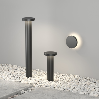 Ландшафтный светодиодный уличный светильник DRAMEN DK9708-BK