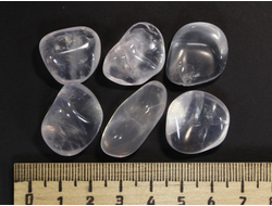 Кварц лунный "Джиразоль", галтовка в ассортименте (20-25 мм, 7-9 г) №15382