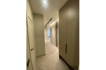 Шкаф распашной.
Фасады: ЛДСП Egger U727 ST9 Серый камень
Корпус: ЛДСП Egger U727 ST9 Серый камень