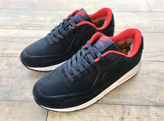 Кроссовки Nike Air Max 90 VT Blue зимние