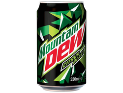 Напиток Mountain Dew 0,33мл (Дания)