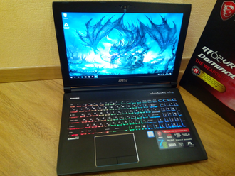 MSI GT62VR 7RE-429XRU DOMINATOR PRO ( 15.6 FHD 120Hz i7-7700HQ GTX1070(8Gb) 16Gb 1Tb + 240SSD )