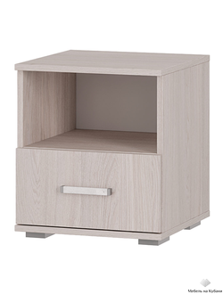 Белла ТБ-11 прикроватная тумба ясень белый