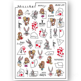 Слайдер-дизайн MilliArt Nails MAX-215