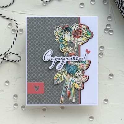 ФП штамп "Роза 5"