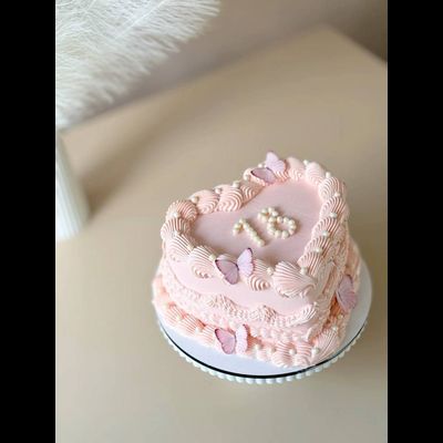 Сердце с бабочками