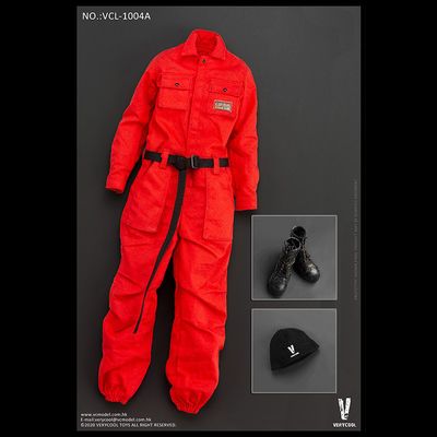 Женский комплект с комбинезоном (оранжевый) 1/6 Work-Wear Set (Tangerine) (VCL-1004A) - VERYCOOL
