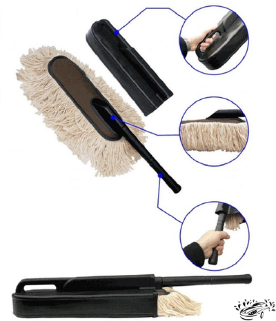 Щетка от пыли с антистатической пропиткой и полиролью