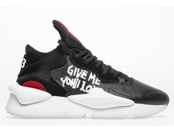 Adidas Y-3 Kaiwa Черные с красным