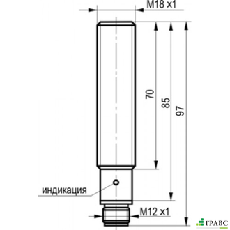 Оптический датчик OX AC42A-43P-1500-LZS4