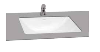 Раковина Vitra S50, встраиваемая снизу, 48 см, 5339B003-0012