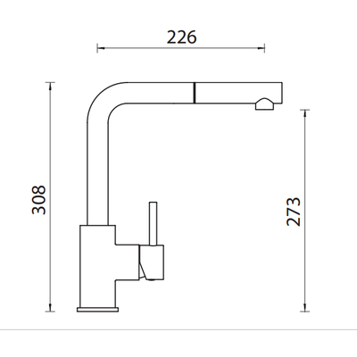 Смеситель Schock Napos-D