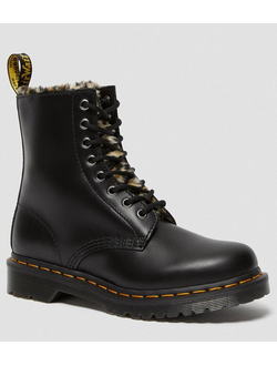 Dr. Martens 1460 Serena Leopard Dark Grey