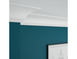 Карниз потолочный (профиль) из архитектурного ЛДФ декора ULTRAWOOD (Ультравуд) CR 003