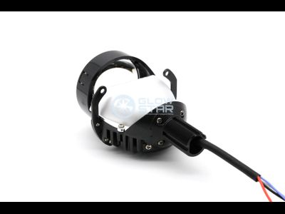 Светодиодные билед модули Aozoom A5+ Bi-Led 2020, 2.5 дюйма, 35w, 9-16v, крепление гайкой или на шпильки, драйвер встроенный (комплект, 2шт)