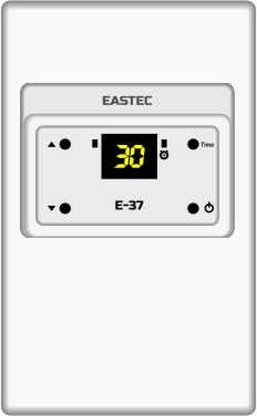 Терморегулятор EASTEC E -37  (Накладной 4 кВт)