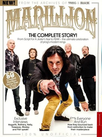 Marillion The Complete Story From The Archive Of Prog Mag Иностранные журналы о музыке, Intpressshop