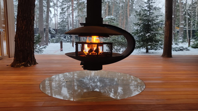 Подвесной открытый  камин  Eneva