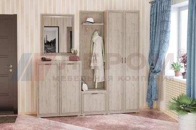 Прихожая КАРИНА ПК-1003 Гикори Джексон светлый