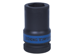 Головка торцевая ударная глубокая шестигранная 1", 30 мм KING TONY 843530M